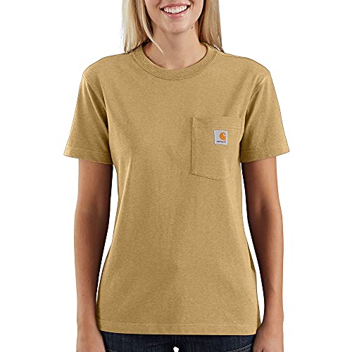 Image of Carhartt Women's Iconic WK87 Pocket T-Shirt Closeout
