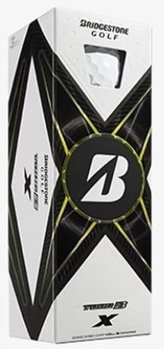 Bridgestone Tour B-X Golf Balls (White, 3pk) 1 Sleeve 2024