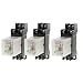 uxcell 3Pcs HH52P DC 24V Coil Voltage 8Pin DPDT Power Electromagnetic Relay w Socket