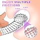 Qoosea 4 pcs Fingerhüllen Set Masturbation, G-Punkt Finger Massage Sexspielzeug, Sexfinger Ticklers Set die Männer Frau Paare Extrem Sex(Transparent)