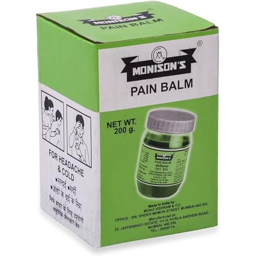 Monison’s Ayurvedic Pain Balm, 200 g – Pack of 2