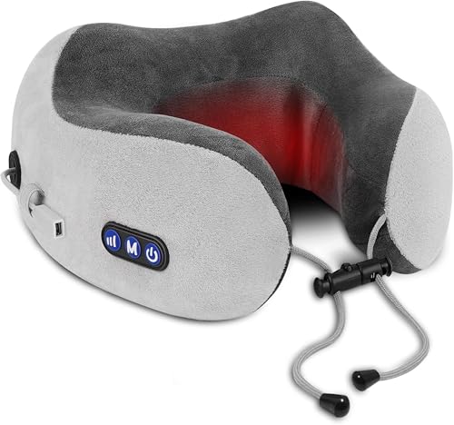 Image of Dealsure Neck Massager | Handheld Neck Massager For Cervical Pain with Vibration, Magnetic & Far Infrared Therapy for Neck, Shoulder & Muscle Relaxation