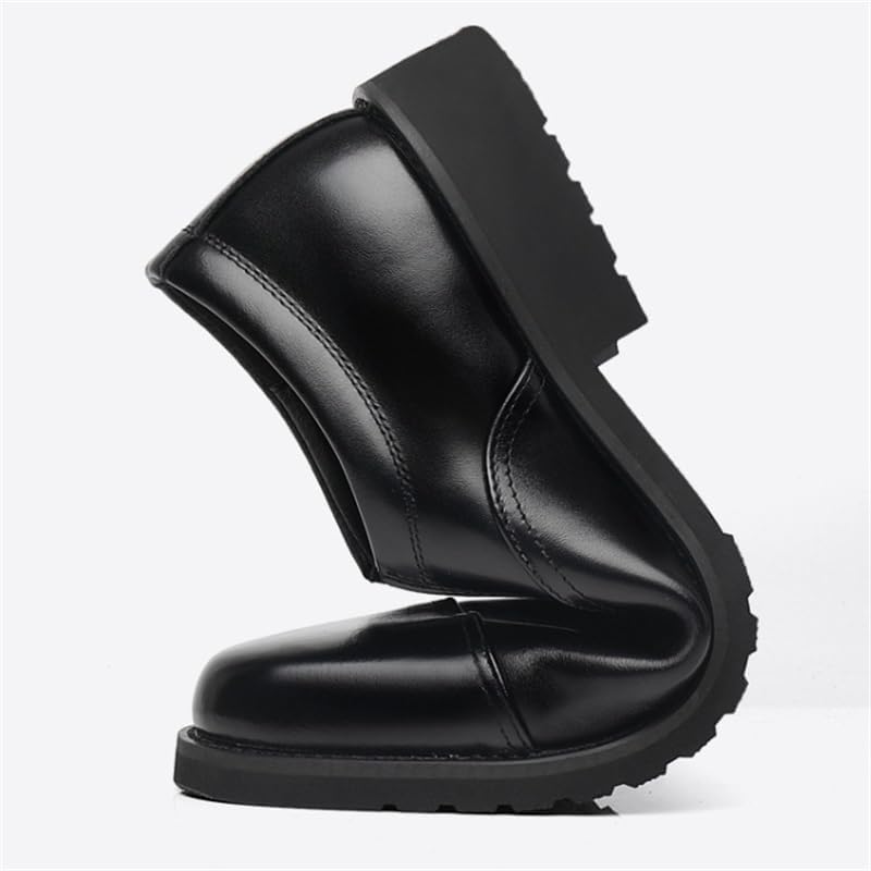 Low-top Oxfords Formal Dress Shoes Slip-on Non Slip Comfortable Men's Splicing Leather Shoes Casual Business Shoes Men