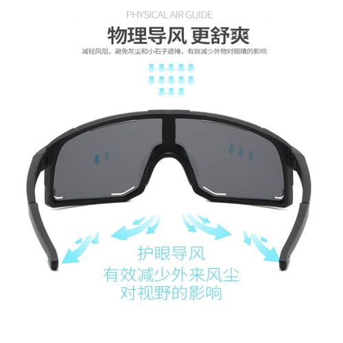 Modne okulary rowerowe mężczyźni kobiety rower górski rower szosowy jazda na świeżym powietrzu okulary sportowe piesze wycieczki okulary ochronne