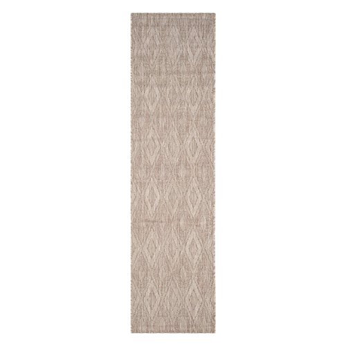 SAFAVIEH Courtyard Collection 2'3" x 8' Red CY8522 Indoor/ Outside Waterproof Easy cleansingPatio Backyard Mudroom Runner Mat