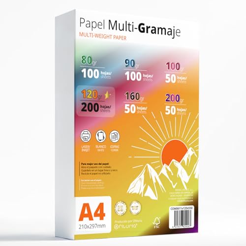Papier pour imprimante A4 multi-grammage Ofituria qui ne transperce pas