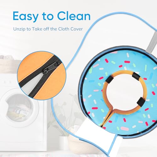 Image of Supet Sponge Dog Cone Collar Stop Licking After Surgery, Dog Donut Collar