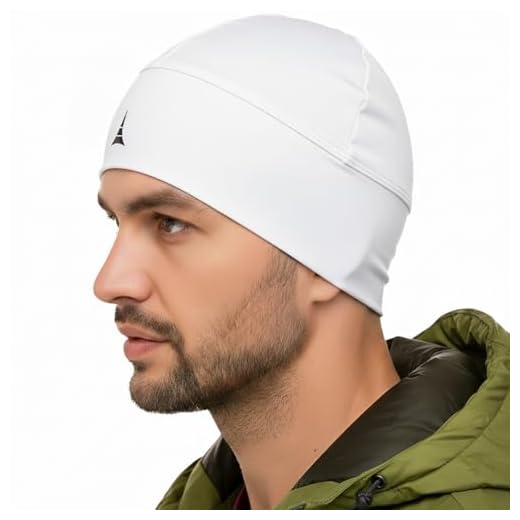 EINSKEY Skull Cap Herren Damen Dünne Schlafmütze Nachtmütze Baumwolle Chemo Mütze Leichte Radmütze Fahrradmütze Unter Helm Atmungsaktiv Laufmütze Arbeitsmütze - 2er Pack 6 French Fitness Revolution Laufmütze Herren Damen Schweißableitend - Fahrradhelm Mütze kühlend. Ultimativ effektiver Feuchtigkeitsabtransport. Unterziehmütze Helm Mütze