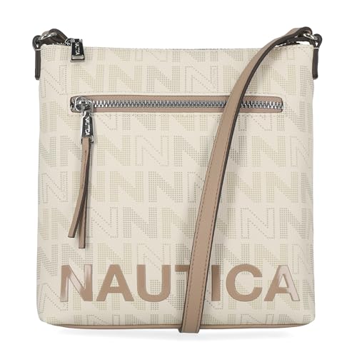 Nautica Lakeside Signature Jaquard North South Crossbody Bag2
