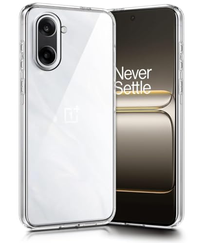 Image of JGD PRODUCTS for OnePlus Nord CE 5 5G Premium Transparent Hybrid Soft Slim Dust Proof Back Case Cover with Camera Protection