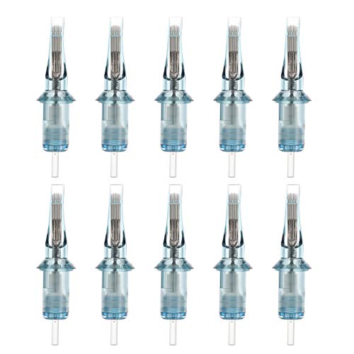 HEALLILY 10 Pièces Cartouche De Tatouage Aiguilles Body Piercing Aiguille Semi- Permanent Fournitures Pour Tatouage Pen Rotary Machine 13RM