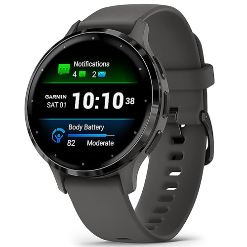 Garmin Venu 3S Health Fitness AMOLED GPS Smartwatch Bundle - image 4