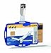 Produktbild Durable Ausweiskartenhalter, 1 Packung à 25 Stück, blau, 821806