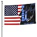 Double-Sided Hope For A Cure Colon Cancer Awareness And America Flags 5x8 Ft Heavy Duty Durable Outdoor Flag UV Protected Home Yard 5by8 Decorative Banner