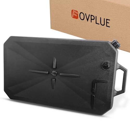 FOVPLUE 10-Quart Motorcycle Large Low Profile Oil Drain Pan - Universal for Harley Dyna Softail Sportster Touring Electra Glide Road King Road Glide Street Glide,Honda,Yamaha,Kawasaki,Indian and More by FOVPLUE - Image 7