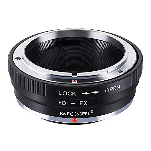 K&F Concept Lens Mount Adapter Canon Fd Lens To Fujifilm Fx Mount Mirrorless Camera Adapter #TOP5