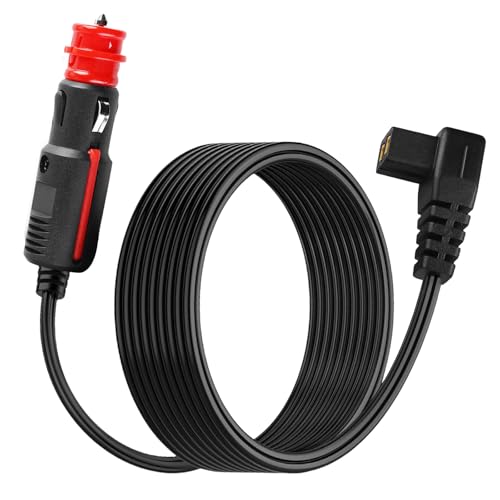 Compatibilità – Che tu stia guidando un autobus, SUV, furgoni, auto, furgoni, camion, barca o camper, questo cavo di prolunga per accendisigari da 12 V si adatta perfettamente e offre un comodo utilizzo.
