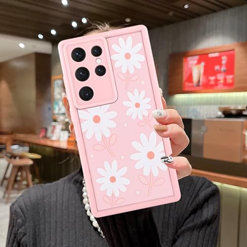 Image of Compatible with Samsung Galaxy S23 Ultra Case, Pink