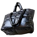 FOMIYES Bolso Tote De Neopreno Para Mujer Gran Capacidad y Atractivo Para Compras Trabajo y Viajes