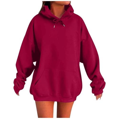 Pull confortable tendance avec poche et cordon ajustable