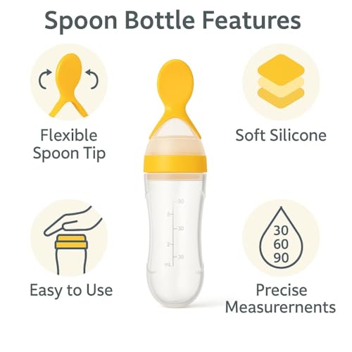 Image of Shark Doo Doo Stainless Steel Bottle for Babies (0-12 Months) - 250ml with Silicone Cleaning Brush (Combo Pack) | BPA Free (SS 3in1 Combo Orange)