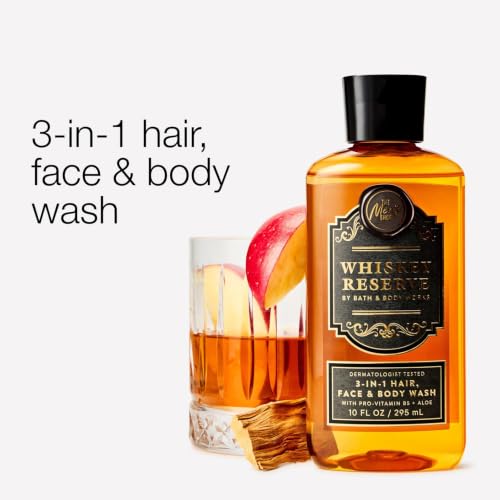 Bath & Body Works Body Wash, Whiskey Reserve Scent, 10 fl oz, 2 Pack - image 2