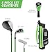 PGA TOUR Kids Golf Club Set for Ages 3-5 (3’6”-4’1”) – Left Handed Junior Beginner Starter Set with Driver, 7 Iron, Putter & Lightweight Stand Bag – Youth Golf Clubs for Boys & Girls by Golfgen