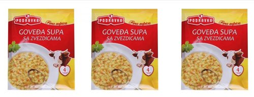Суп говяжий podravka 52г (3850104251924)