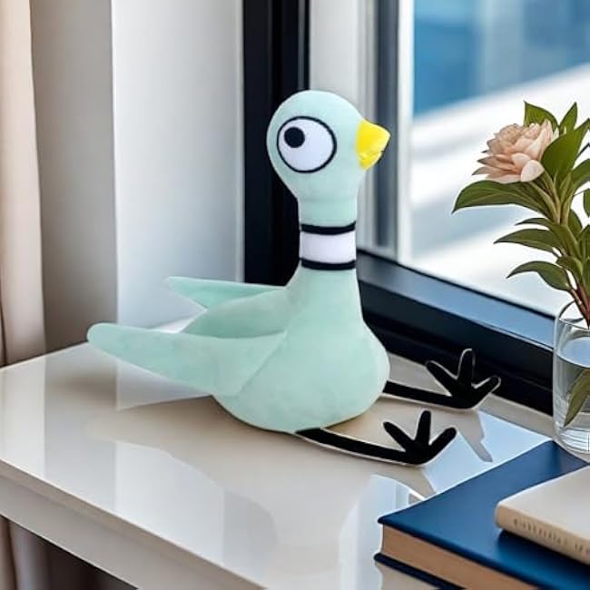 New 12 Pigeon Plush Soft Filled Bird Filled Animal Toy Soft and Durable, Plush Toy for Boys and Girls, Children's Gift, Home Decoration