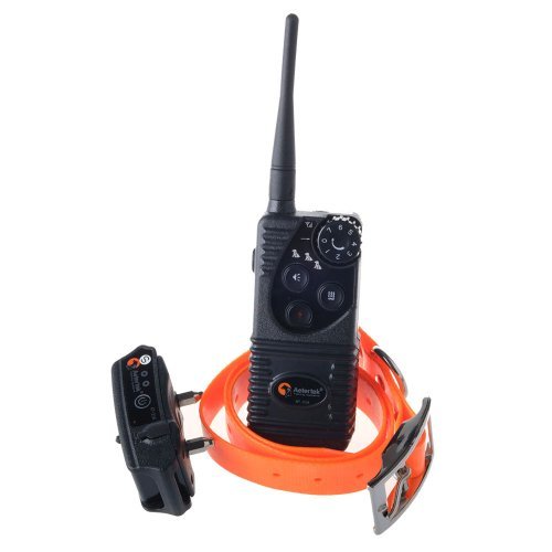 Aetertek At-216D-550M 100% Waterproof Rechargeable Electronic Dog Shock Training Collar with Remote 7 Levels of Shock Beep Vibration