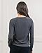 Cozy Earth Women's Pullover Crew, Color Charcoal, Size X-Large - Made from Viscose from Bamboo, Ultra-Soft, Temperature Regulating