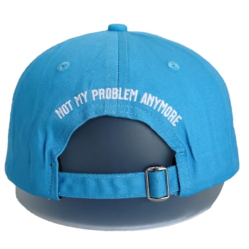 Image of Officially Retired Hat for Men Women Ritirement Gift, Embroidered Not My Problem Anymore Baseball Cap