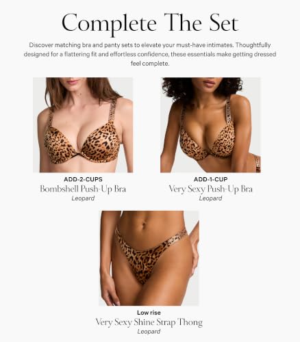 Image of Victoria's Secret Women's Very Sexy Shine Strap Thong Panty