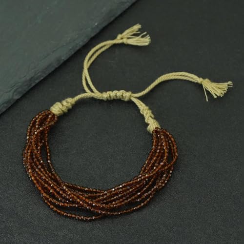 Bracelet en jade ajustable multicouches, ne perdez plus vos perles de fête - 3