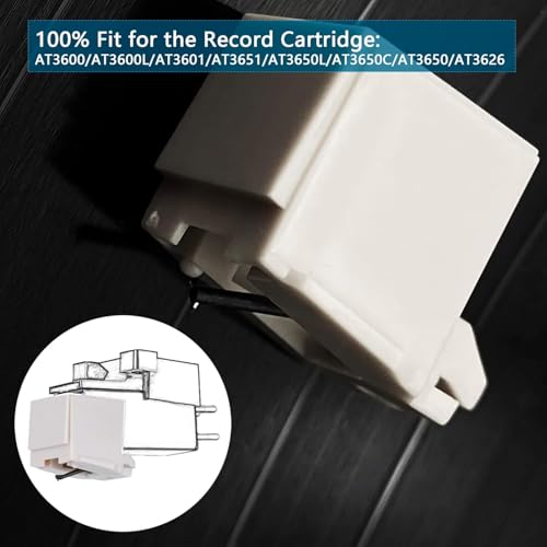 2PCS ATN3600L Diamond Record Player Needles Replacement Stylus for Audio-Technica AT-LP60X, AT-LP60XBT, AT-LP60XBT-USB, ATN91, ATN90 Vinyl Turntable Player - Thumbnail 5