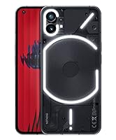 Nothing Phone (1) – 8 GB RAM + 128 GB, Glyph Interface, 50-MP-Dualkamera, OS, OLED-Display (6,55 Zoll, 120 Hz), schwarz, A063