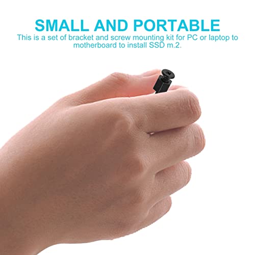 Mobestech 10 Pçs Acessório Montagem Substituição Parafuso Fixador M Drive Metal Ssd Para Placa-Mãe D