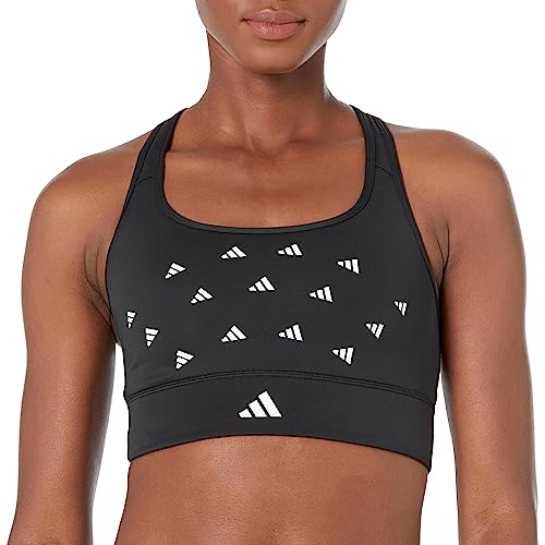 Soutien-Gorge de Sport Adidas Powerreact Opaque Brassière Fitness Femme Anti-Transpiration