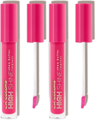 Image of L.A. COLORS High Shine Lipgloss, Flaunt CLG938 (Pack of 2)