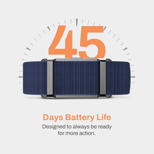 Pebble Qore 2 Premium Metal Fitness Band Blue Nebula Blue - Image 4