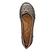 SOUL Naturalizer Womens Gift Ballet Flat, Grey, 8 US