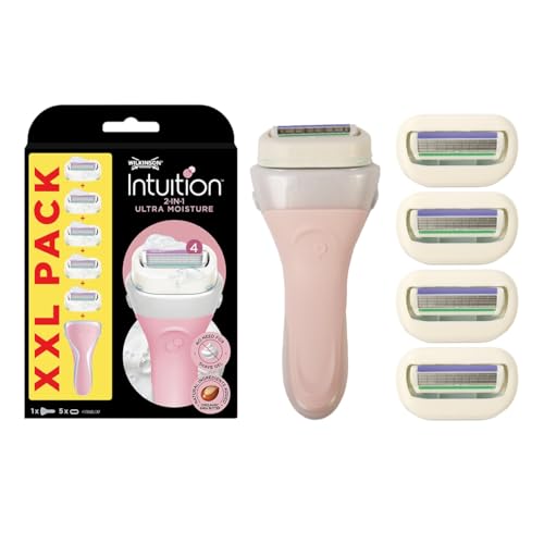 Wilkinson Sword Intuition Ultra Moisture Rasierer Pack mit 5...