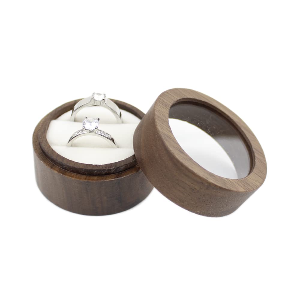 PAIR RINGS JEWELRY BOX