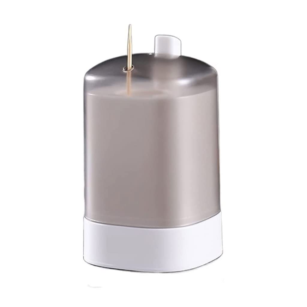 WDWDW Toothpicks Dispenser Toothpick Box Pressing holder plastic creative automatic pop-up container home