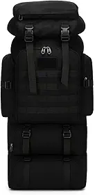Mochila Cargueira Camping Impermeável 80l Tática Trilha