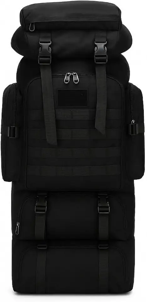 Mochila Cargueira Camping Impermeável 80l Tática Trilha