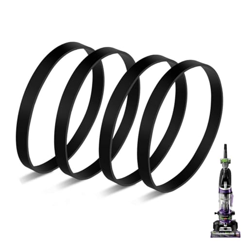 JEDELEOS 4 Replacement Belts for Bissell 2252 2253 2254 22543 2255 2256 2258 2259 2260 2316 1309 1790 1792 1793 1413 2739 Powerlifter and CleanView Swivel Rewind Pet Vacuum Cleaner