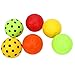 Glomora 6 Pcs Practice Ball,PU Foam Soft Lightweight Low Noise Quiet Practice Ball for Home Training Indoor Sports and Fitness Enthusiasts 73mm Diameter