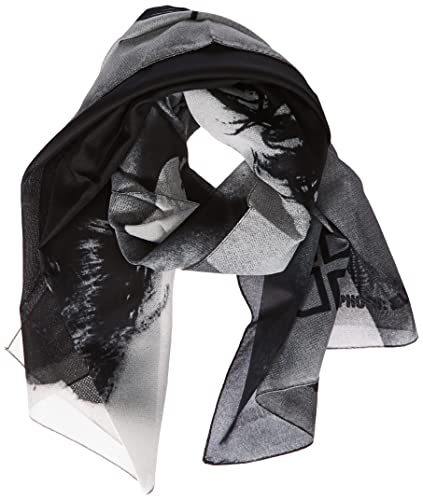 Heart Rock Doors Christ Bandiera, Tessuto, Multicolore, 110X75X0.1 Cm