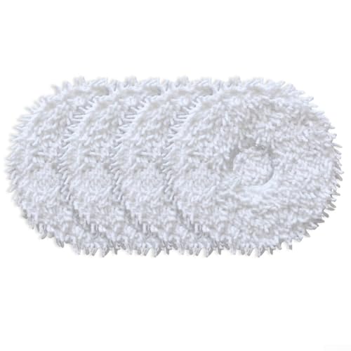 Mop Kit de tela para Eureka J12 para Ultra Robot Partes de aspirador limpieza eficiente con suave Microfibra, elija su tamaño paquete (4 paquetes)